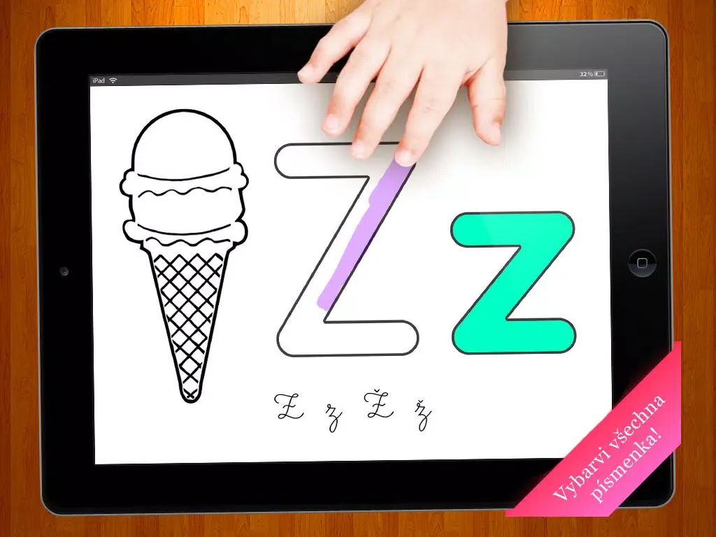 Omalovánky Abeceda - Edice malování pro děti iPad  Screenshots