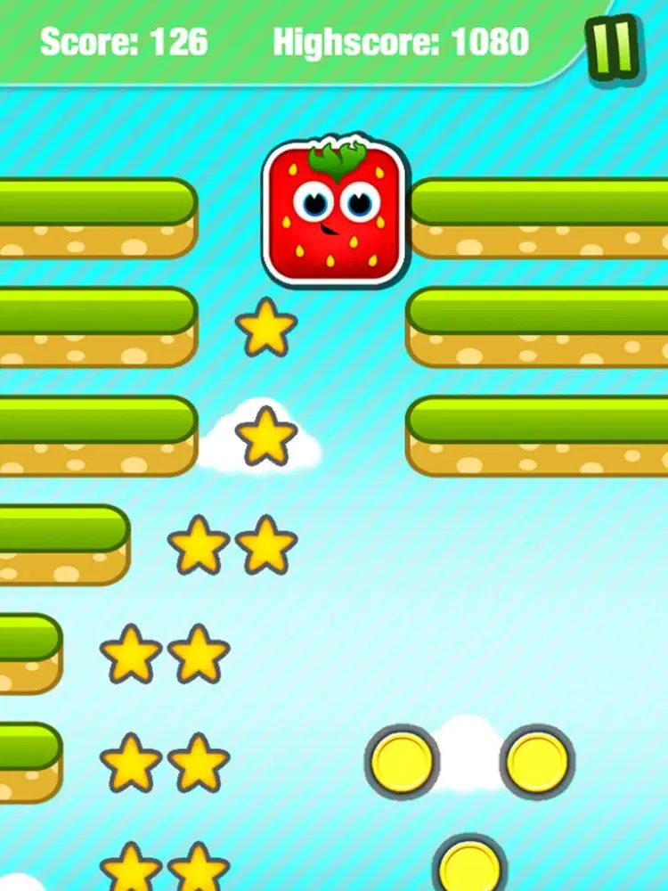 Starberry - Free Retro Arcade Game For Kids iPad  স্ক্রিনশট