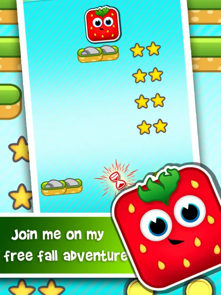 Starberry - Free Retro Arcade Game For Kids iPad  স্ক্রিনশট