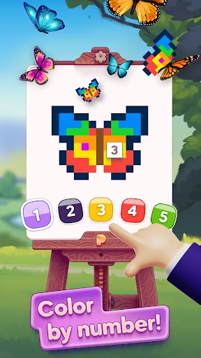 Pixelwoods – Color by number Screenshots