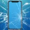 Broken Screen Fake Wallpaper