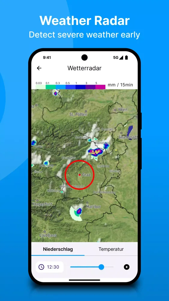 bergfex: weather & rain radar Screenshots