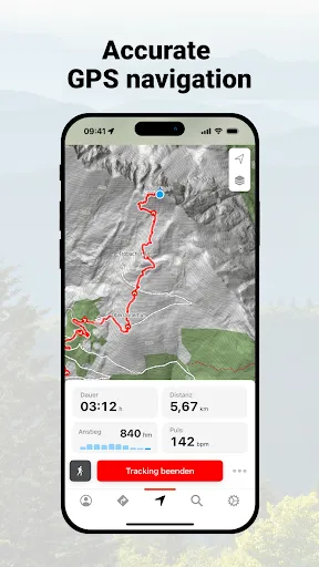 bergfex: hiking & tracking应用截图