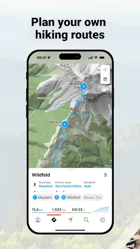 bergfex: hiking & tracking应用截图