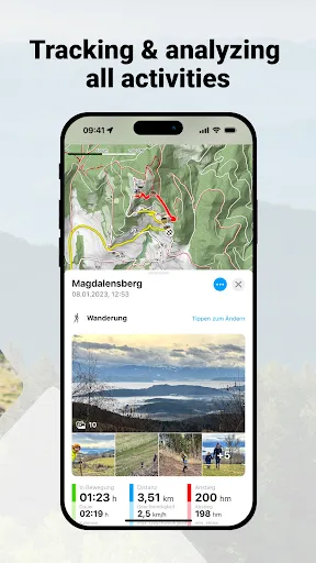 bergfex: hiking & tracking应用截图
