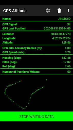 GPS Attitude 스크린샷