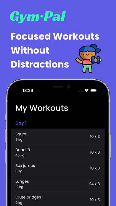 Gym Pal: Workout Tracker スクリーンショット