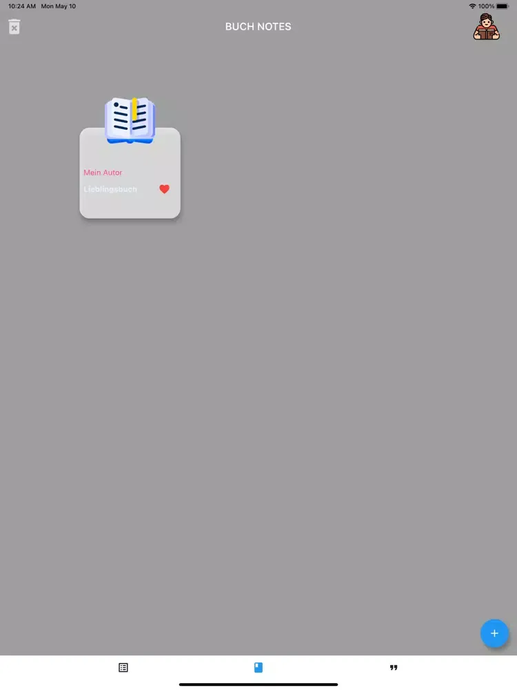Buch Notes iPad 应用截图