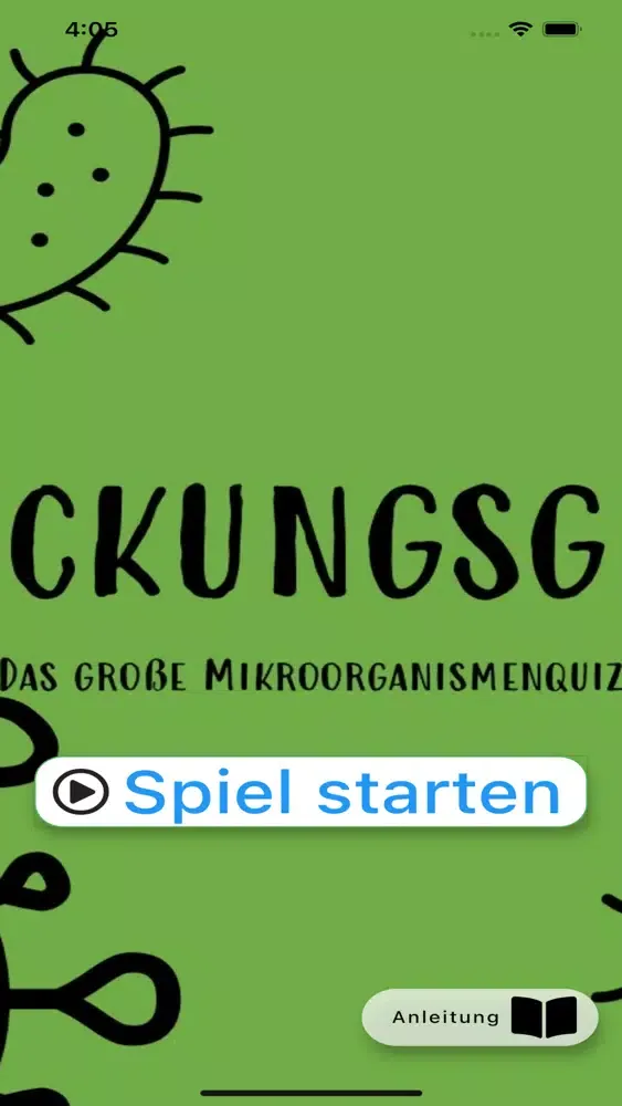 Screenshot di Ansteckungsgefahr