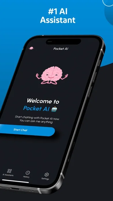 Pocket AI - Ask Smart Chatbot স্ক্রিনশট