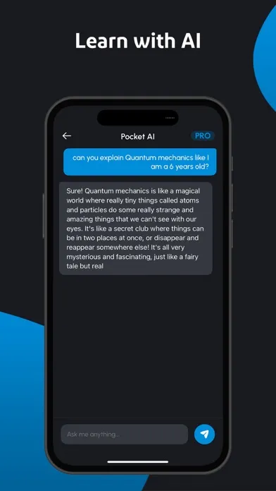 Pocket AI - Ask Smart Chatbot স্ক্রিনশট