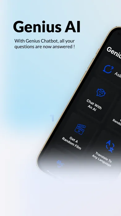 Captures d'écran de Genius - AI Chatbot & Asistant