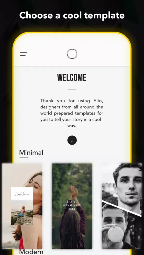 Elio - IG Story Template应用截图