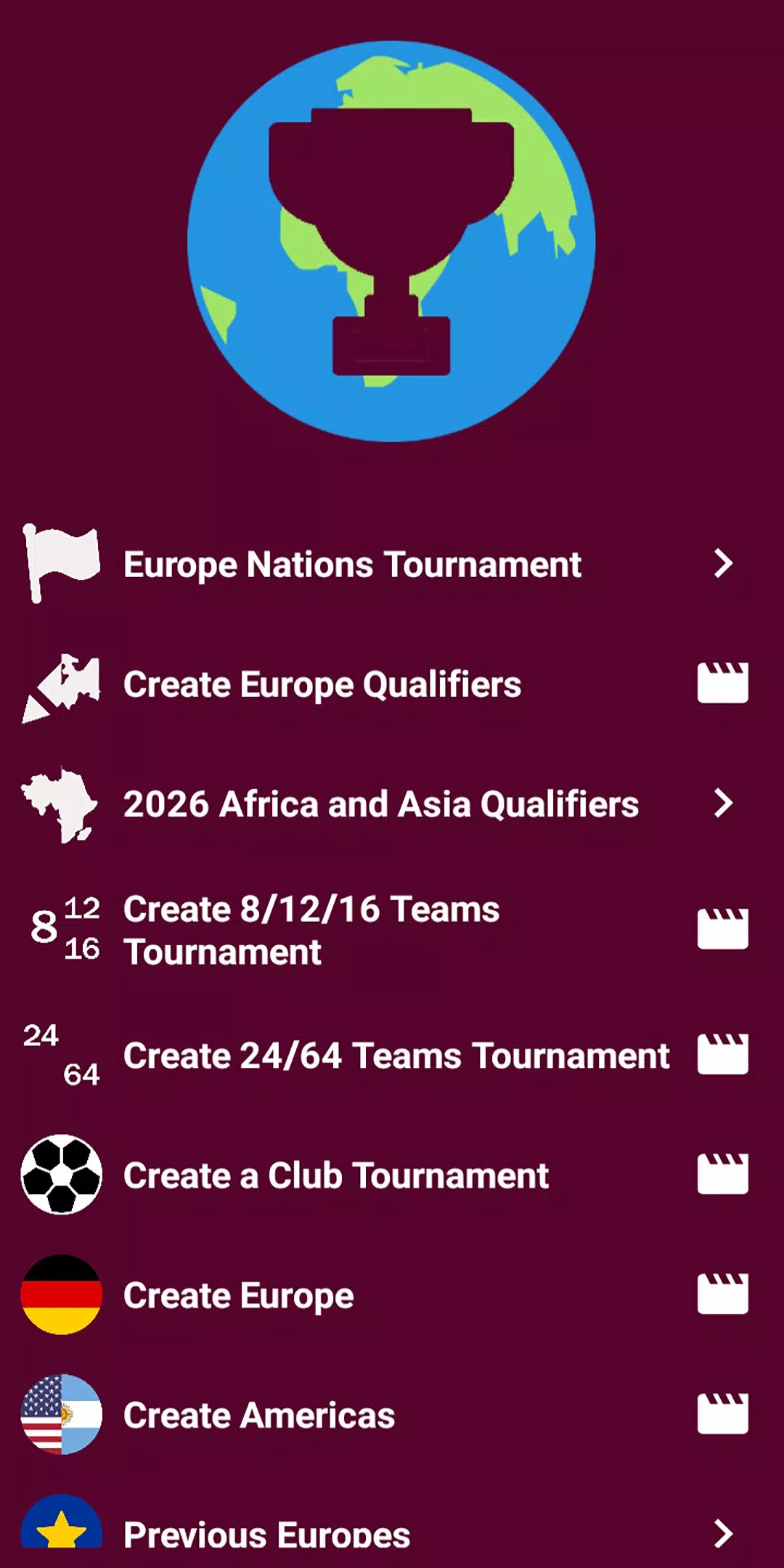 World Tournaments Simulator 24 Screenshots