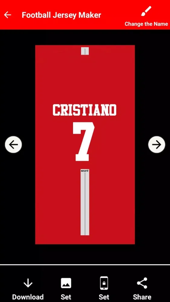Football Jersey Maker (Shirt) स्क्रीनशॉट
