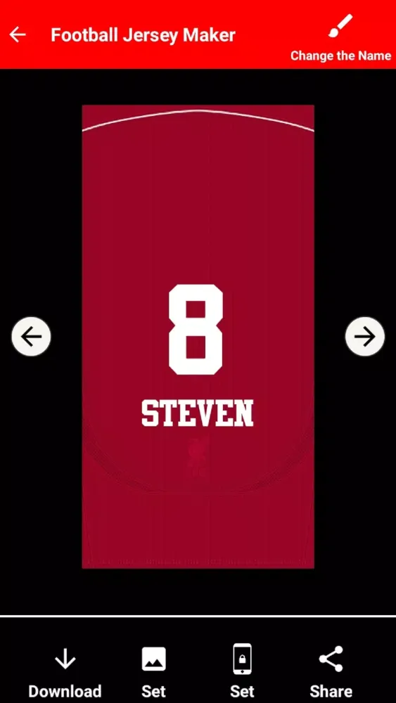 Football Jersey Maker (Shirt) स्क्रीनशॉट