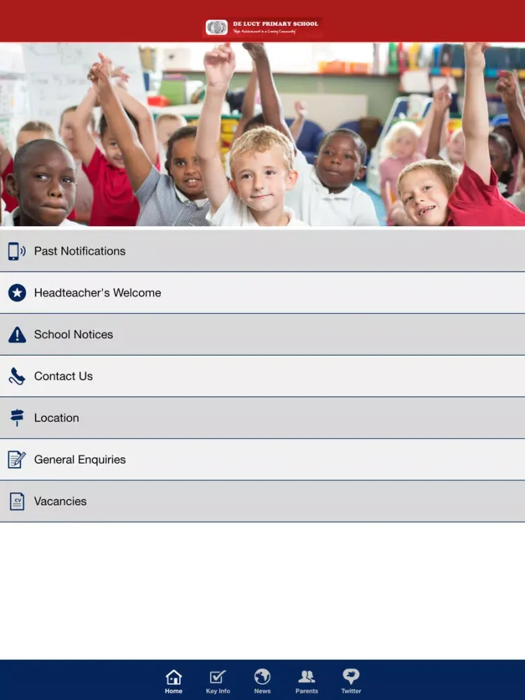 Screenshot di De Lucy Primary School iPad 