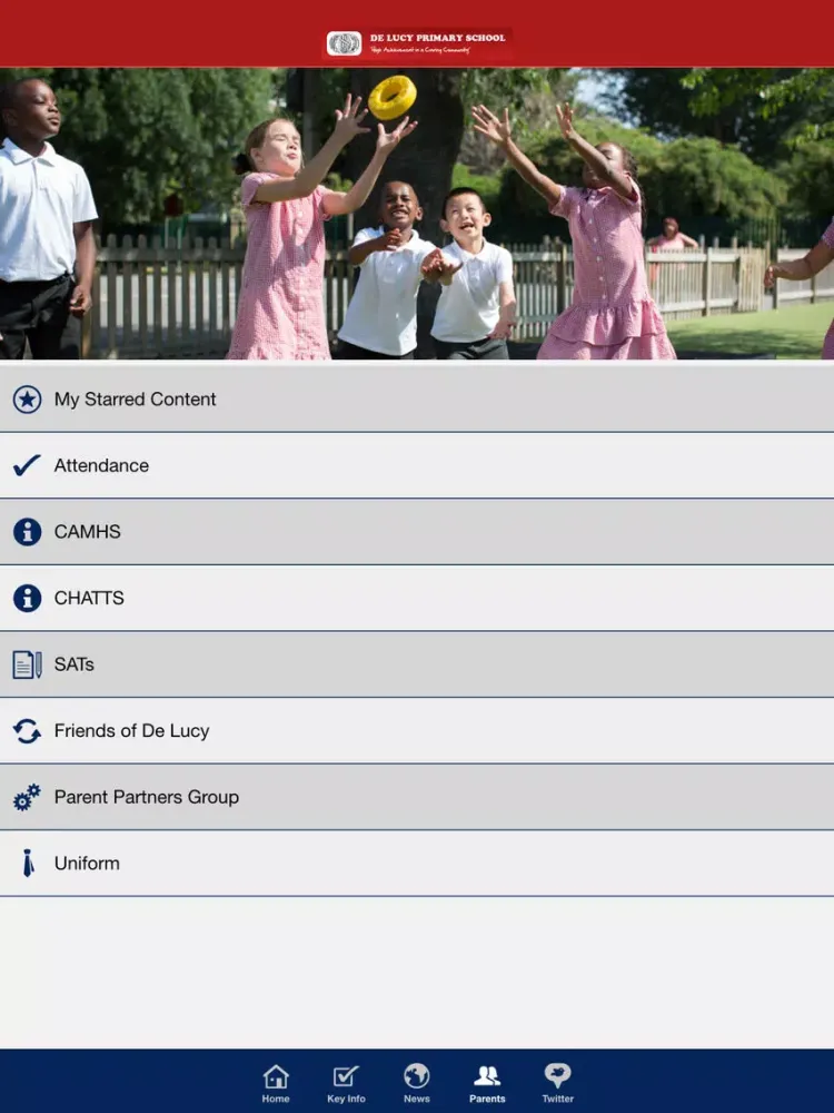 Screenshot di De Lucy Primary School iPad 