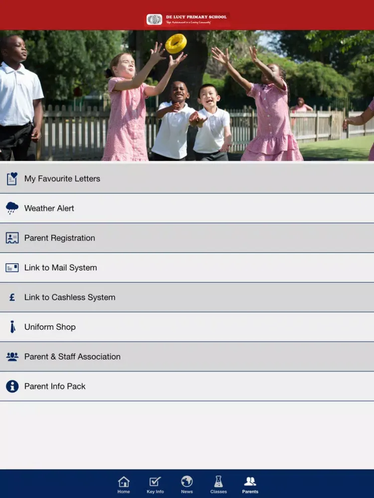 Screenshot di De Lucy Primary School iPad 