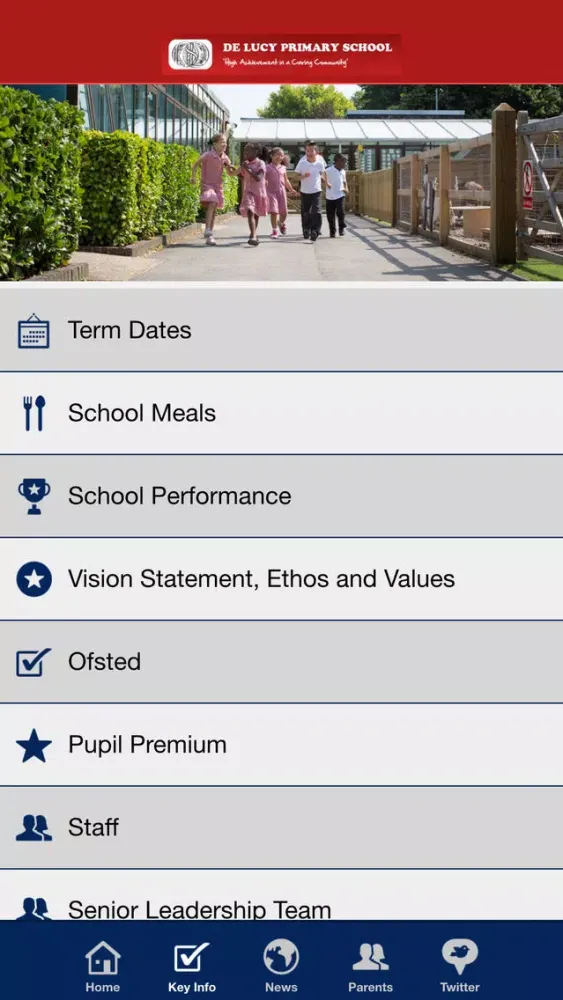Screenshot di De Lucy Primary School