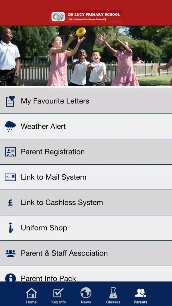 Screenshot di De Lucy Primary School