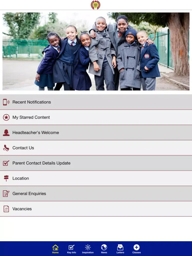 Hyland House School iPad  Screenshots