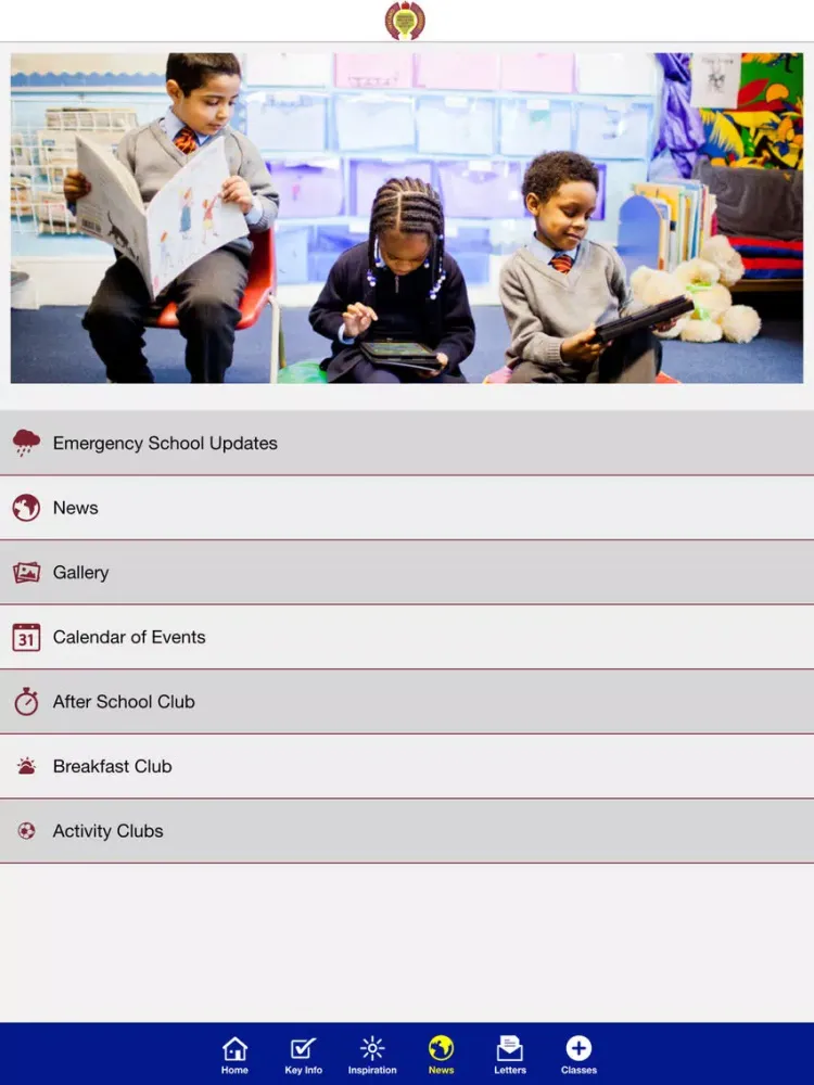 Hyland House School iPad  Screenshots
