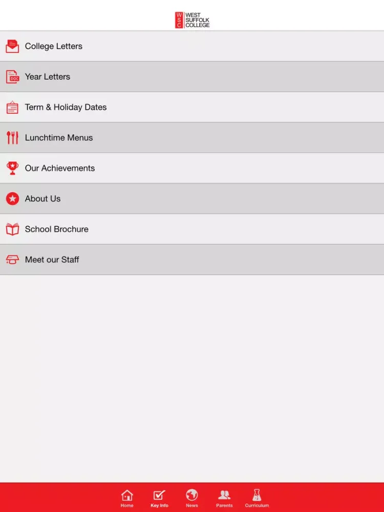 West Suffolk College iPad  سکرین شاٹس