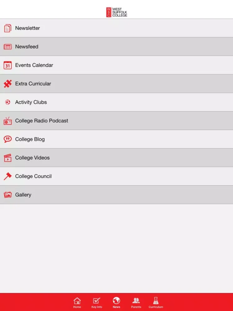 West Suffolk College iPad  سکرین شاٹس