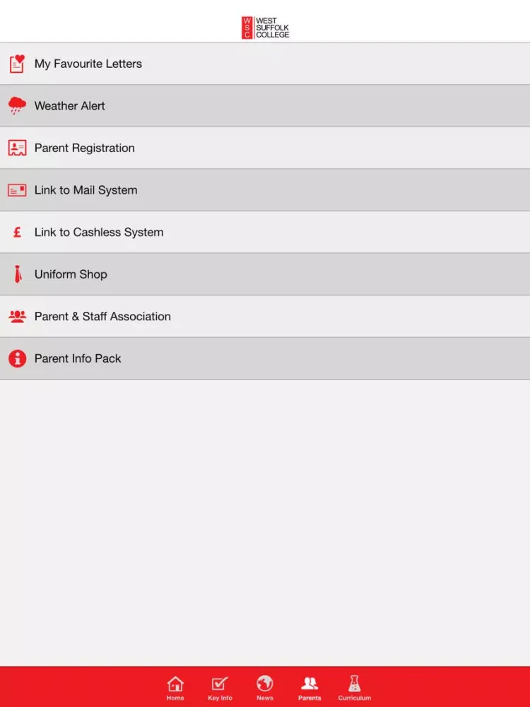 West Suffolk College iPad  سکرین شاٹس