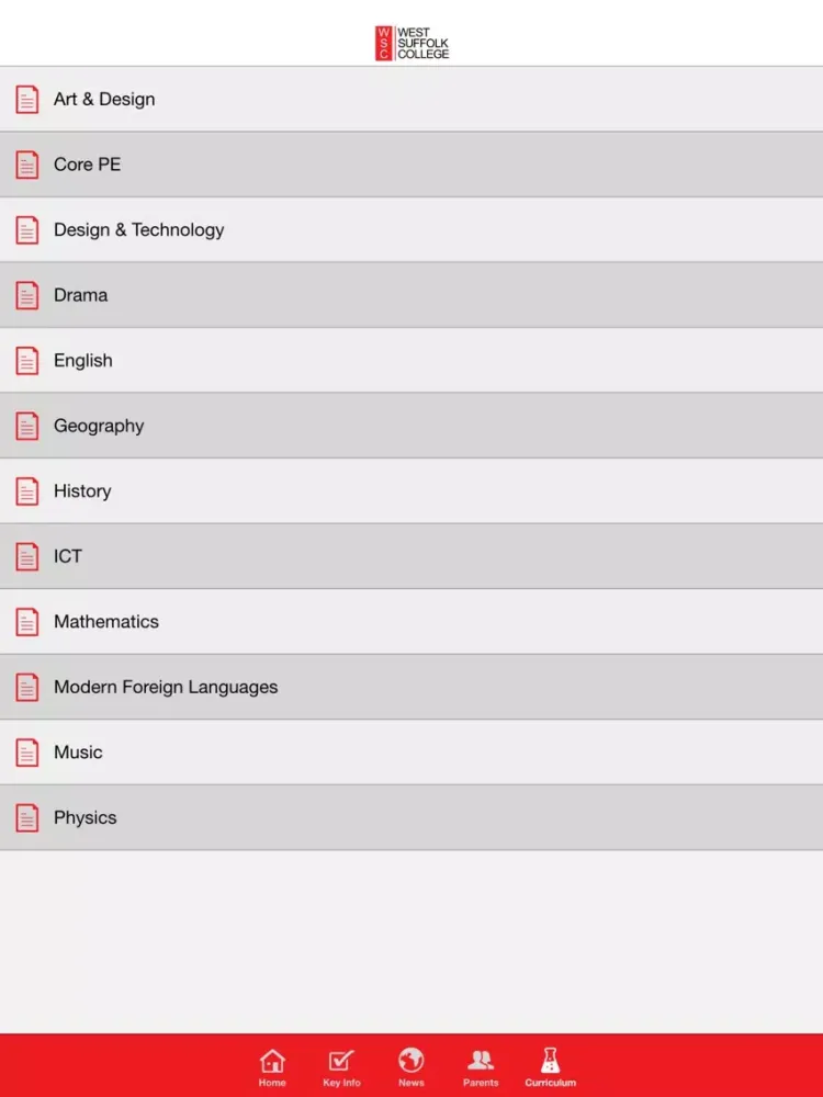 West Suffolk College iPad  سکرین شاٹس