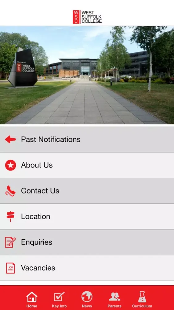 West Suffolk College سکرین شاٹس