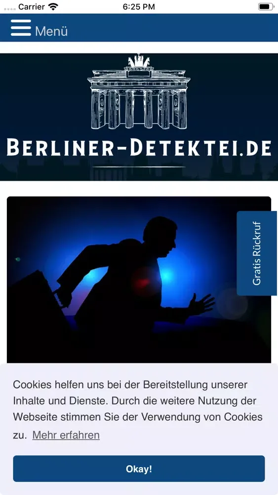 Berliner Detektei Screenshots