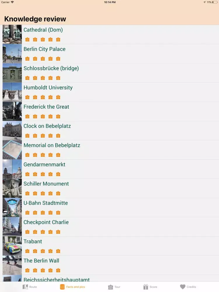 Скриншоты Berlin Essentials City Tour iPad 