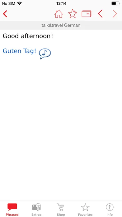ภาพหน้าจอของ Berlitz talk&travel Phrasebook
