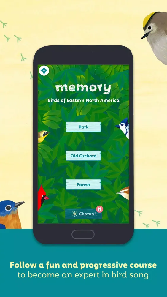 Birdie Memory स्क्रीनशॉट