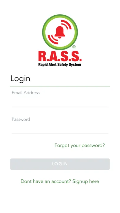 Rapid Alert Safety System Ekran Görüntüleri