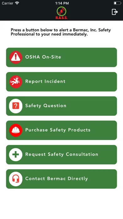Rapid Alert Safety System Ekran Görüntüleri