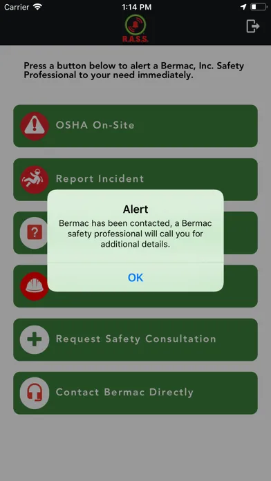 Rapid Alert Safety System Ekran Görüntüleri