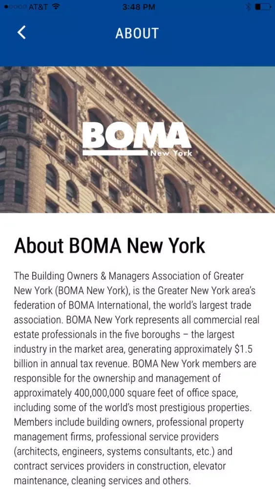 Capturas de pantalla de BOMA NY