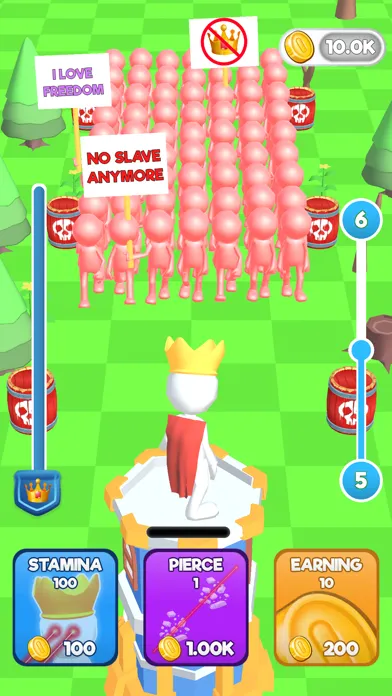 Tangkapan layar Laser King