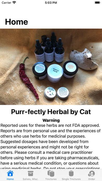 Purrfectly Herbal 스크린샷