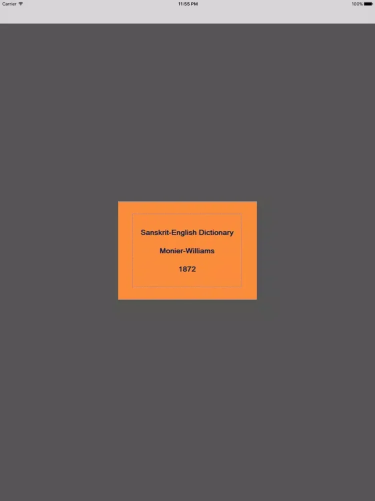 Sanskrit-English (Monier) iPad  Ekran Görüntüleri