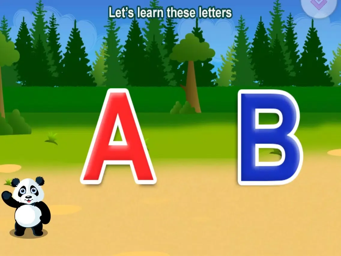 Tangkapan layar Panda Educational Activities iPad 