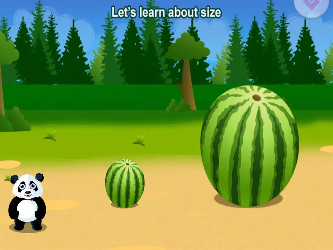 Tangkapan layar Panda Educational Activities iPad 