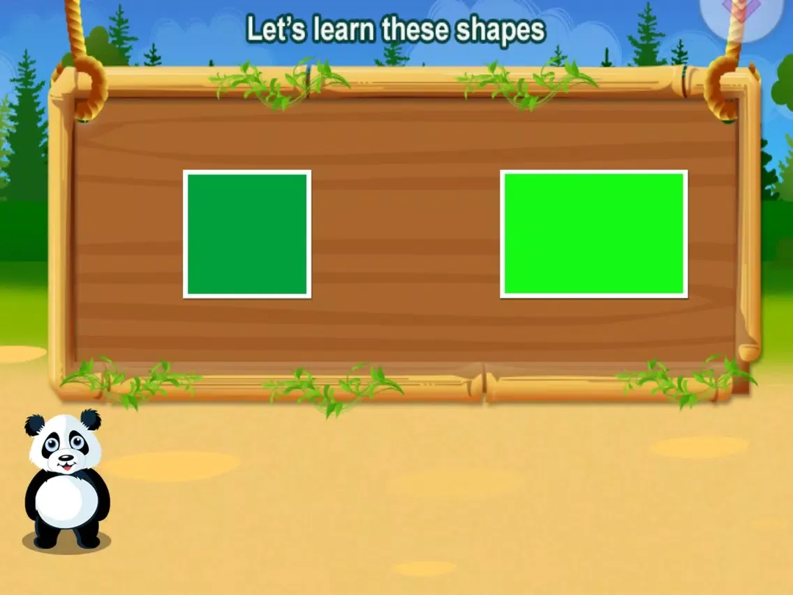 Tangkapan layar Panda Educational Activities iPad 