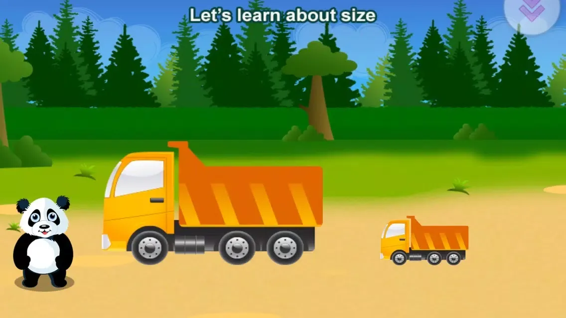 Tangkapan layar Panda Educational Activities