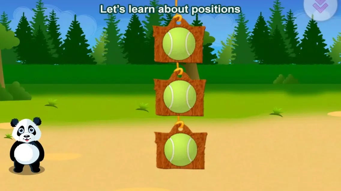 Tangkapan layar Panda Educational Activities