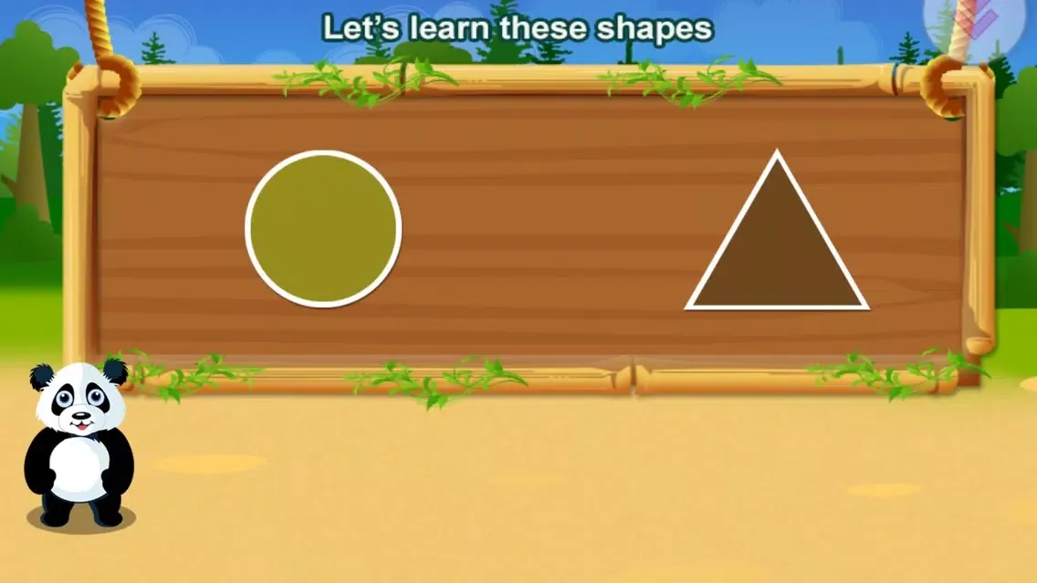 Tangkapan layar Panda Educational Activities