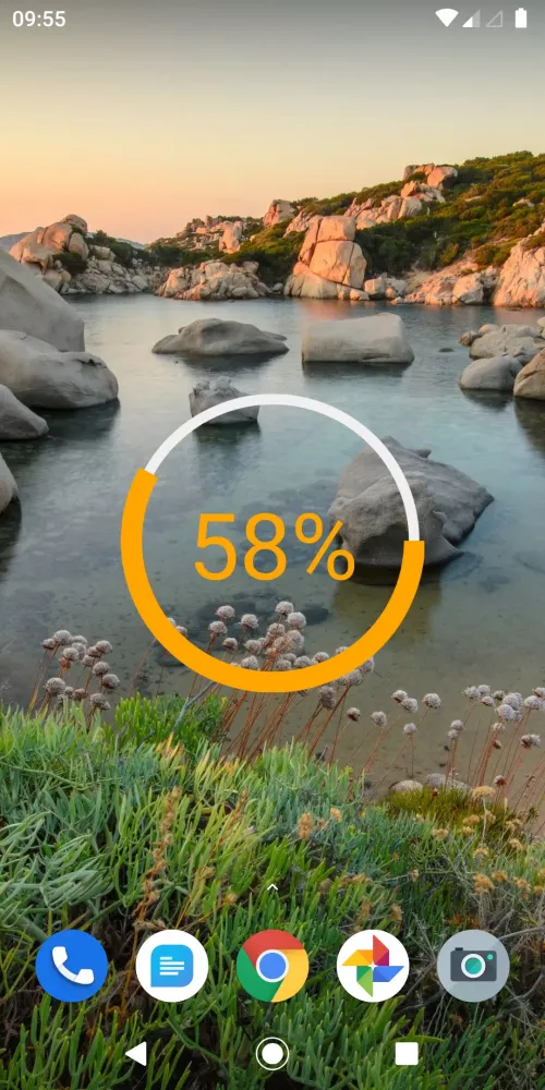 Captures d'écran de Battery Widget